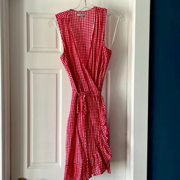 Rails | Dresses | Rails Madison Wrap Dress Gingham | Poshmark